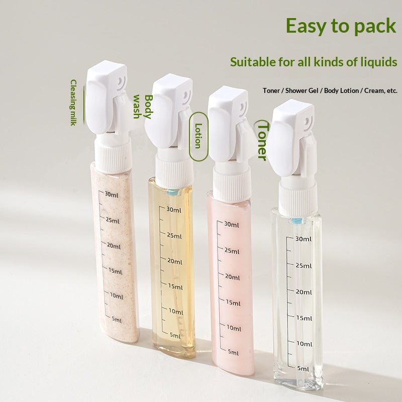 Portable Plastic Cosmetic Set