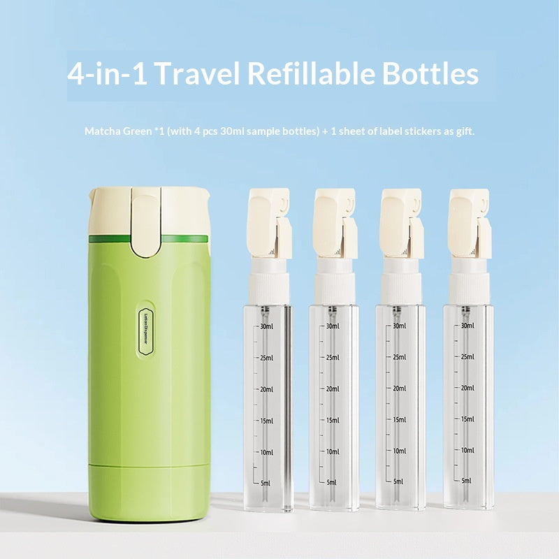 Portable Plastic Cosmetic Set
